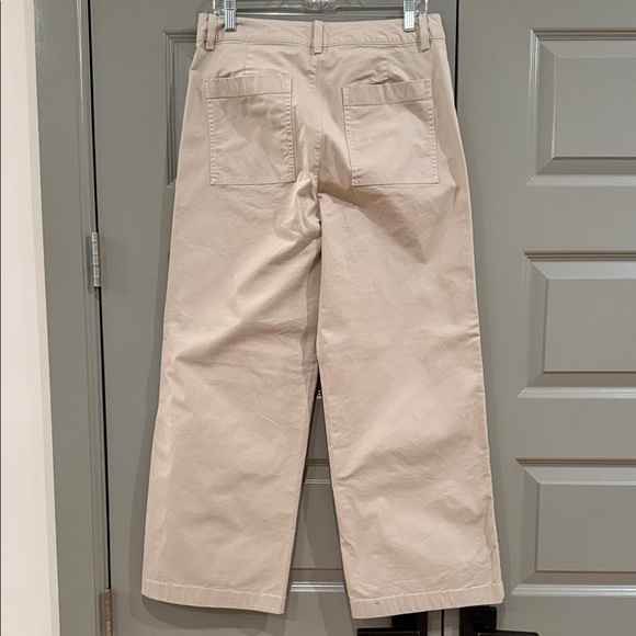 GAP High Rise Stride Wide Leg Khaki Pants - Picture 5 of 7